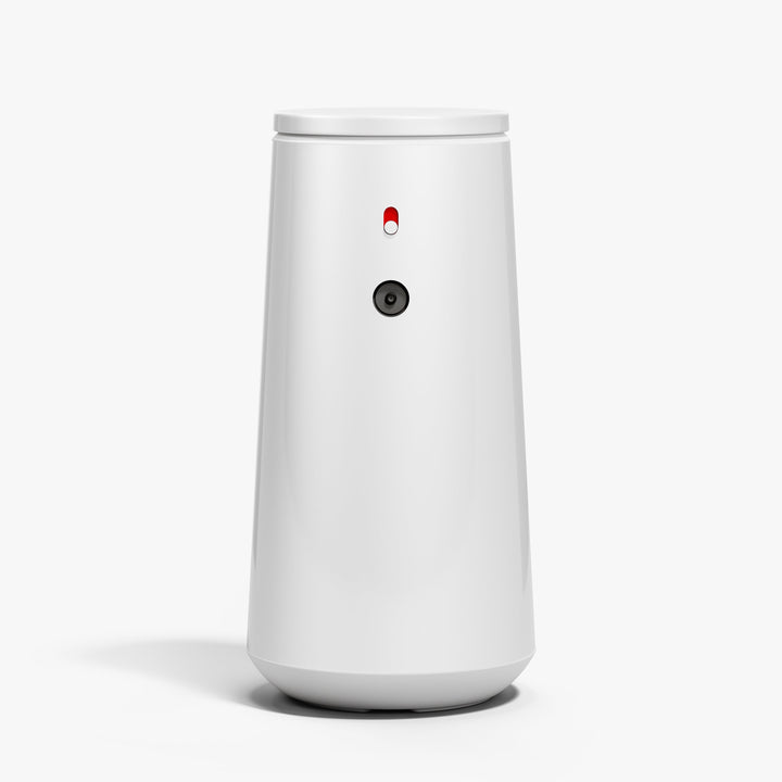 Mål og dimensioner for simplehuman 295ml genopladelig sensor skumsæbedispenser