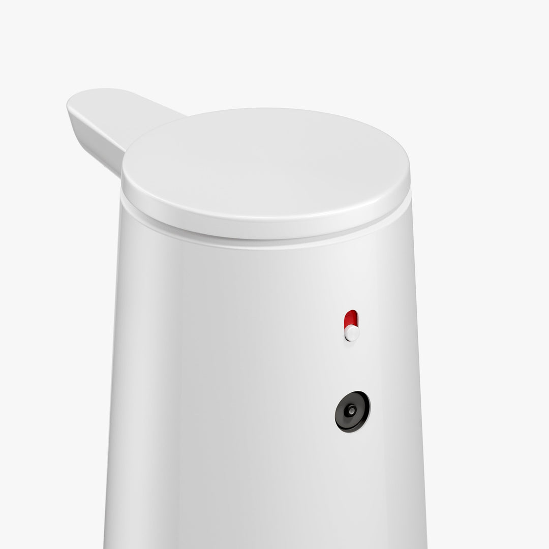 simplehuman 295ml genopladelig sensor skumsæbedispenser - børstet stål