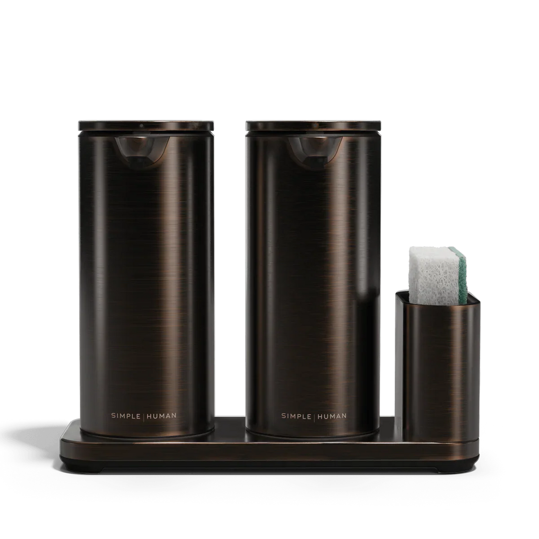 414ml Dobbelt Genopladelig Sensorpumpe med Holder
