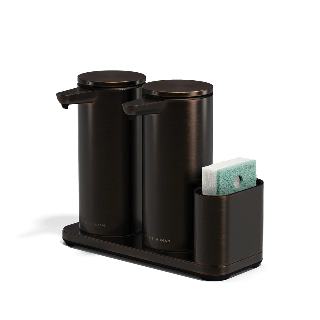 414ml Dobbelt Genopladelig Sensorpumpe med Holder