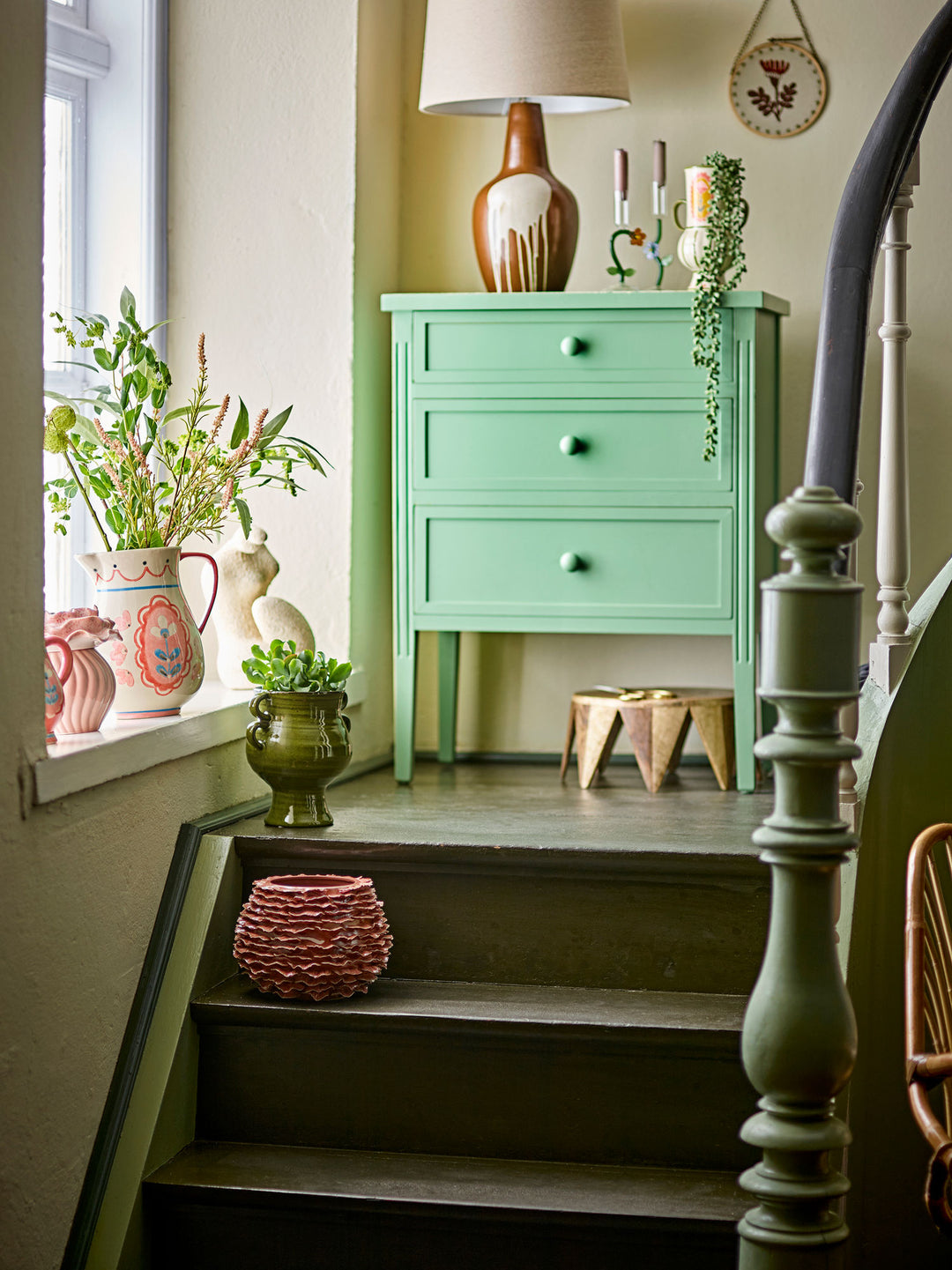 Morwen Vase, Rosa, Stentøj