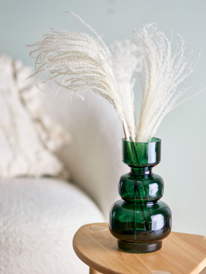 Johnson Vase, Grøn, Glas