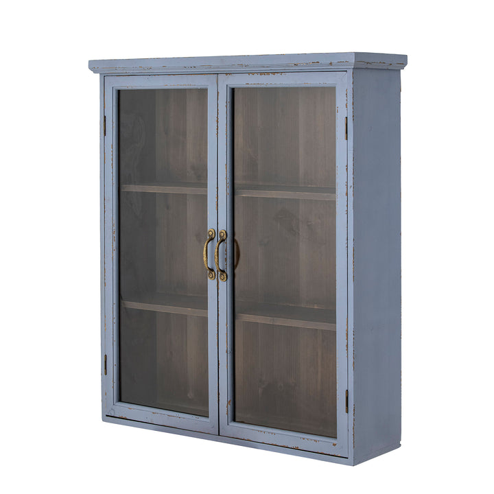 Hazem Skab, Blå, Fyrretræ