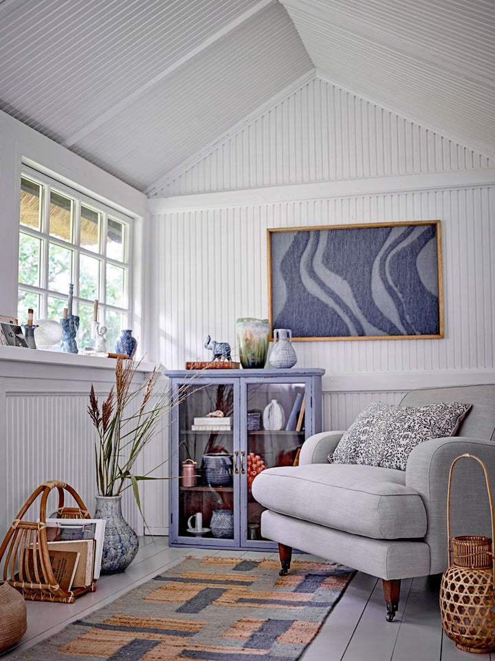 Hazem Skab, Blå, Fyrretræ