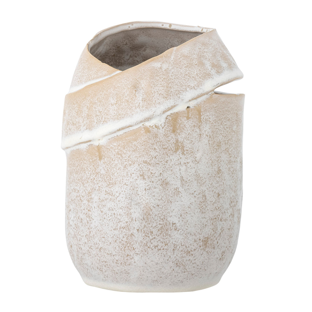 Abeera Vase, Natur, Stentøj