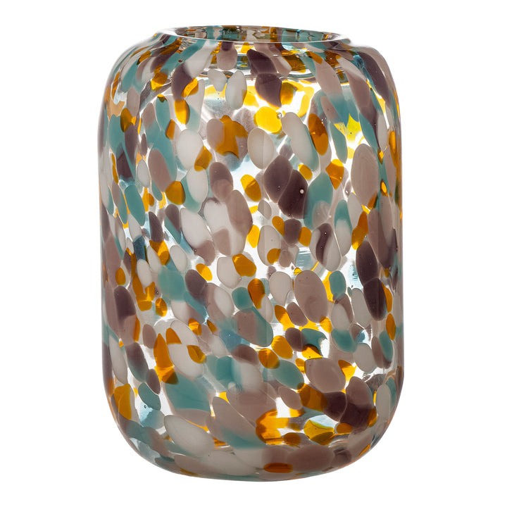 Vidia Vase, Multifarvet, Glas