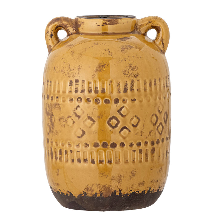 Rijad Deko Vase, Gul, Terrakotta