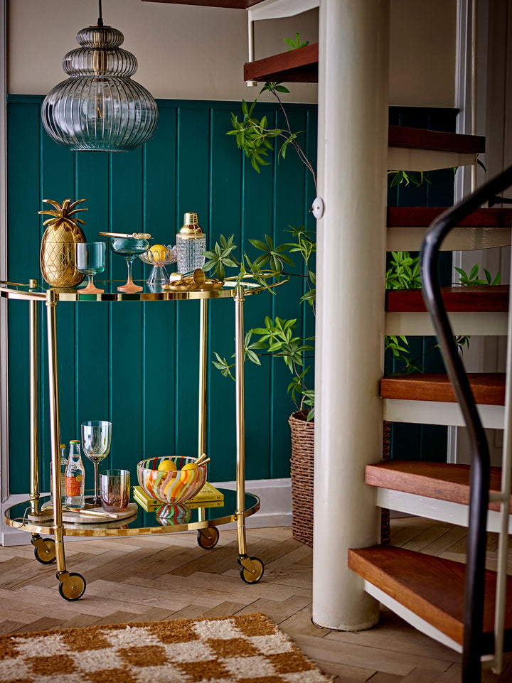 Sybia Pendel, Grå, Glas